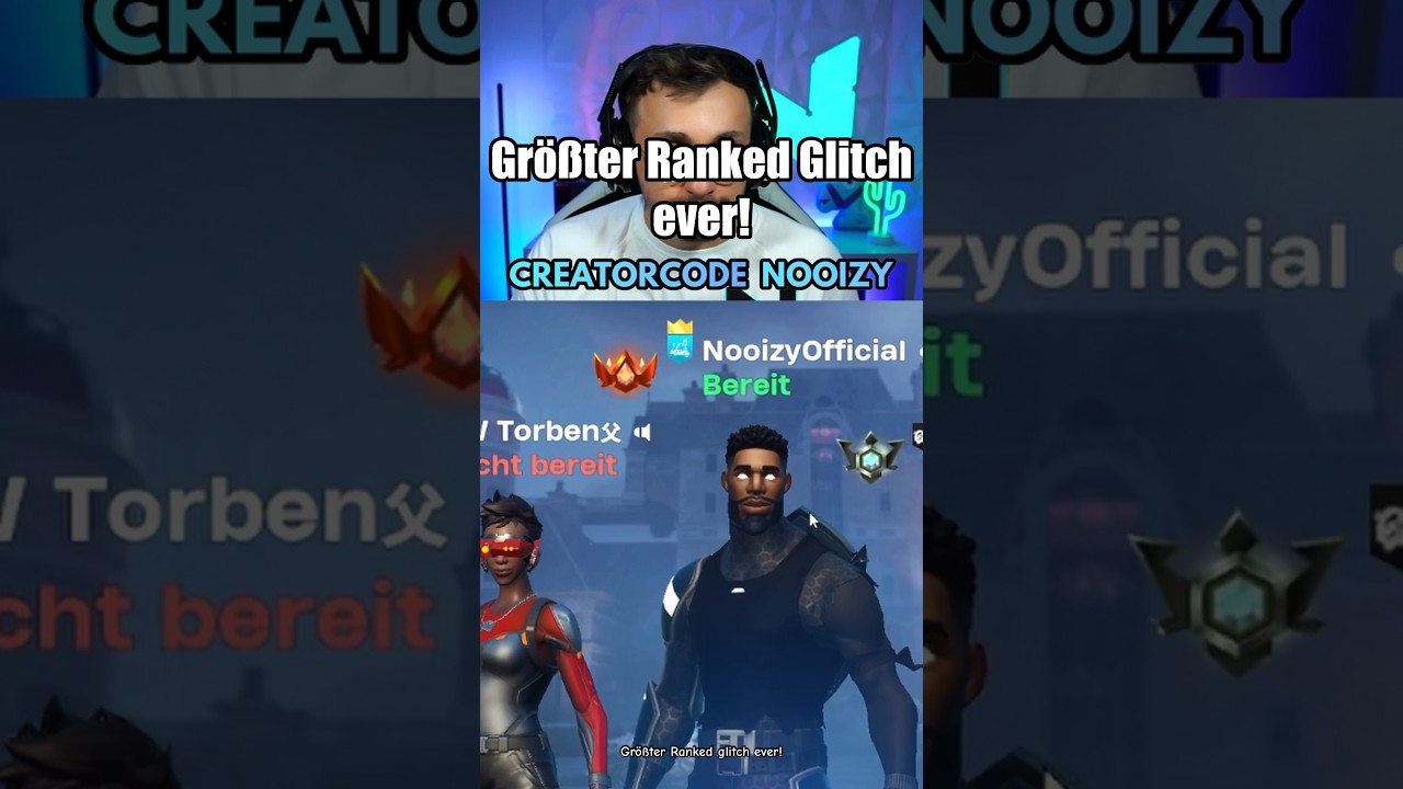 GRÖSSTER RANKED Glitch in Fortnite!!😳🤬 fortnite fortniteglitch YouTube