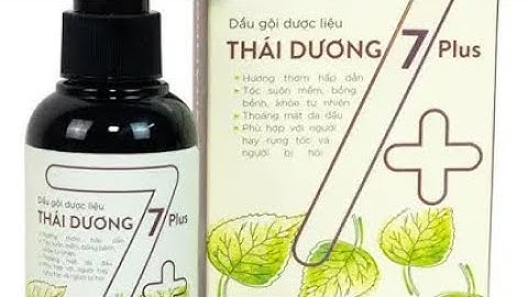 Dầu gội đầu thái dương 7 giá bao nhiêu