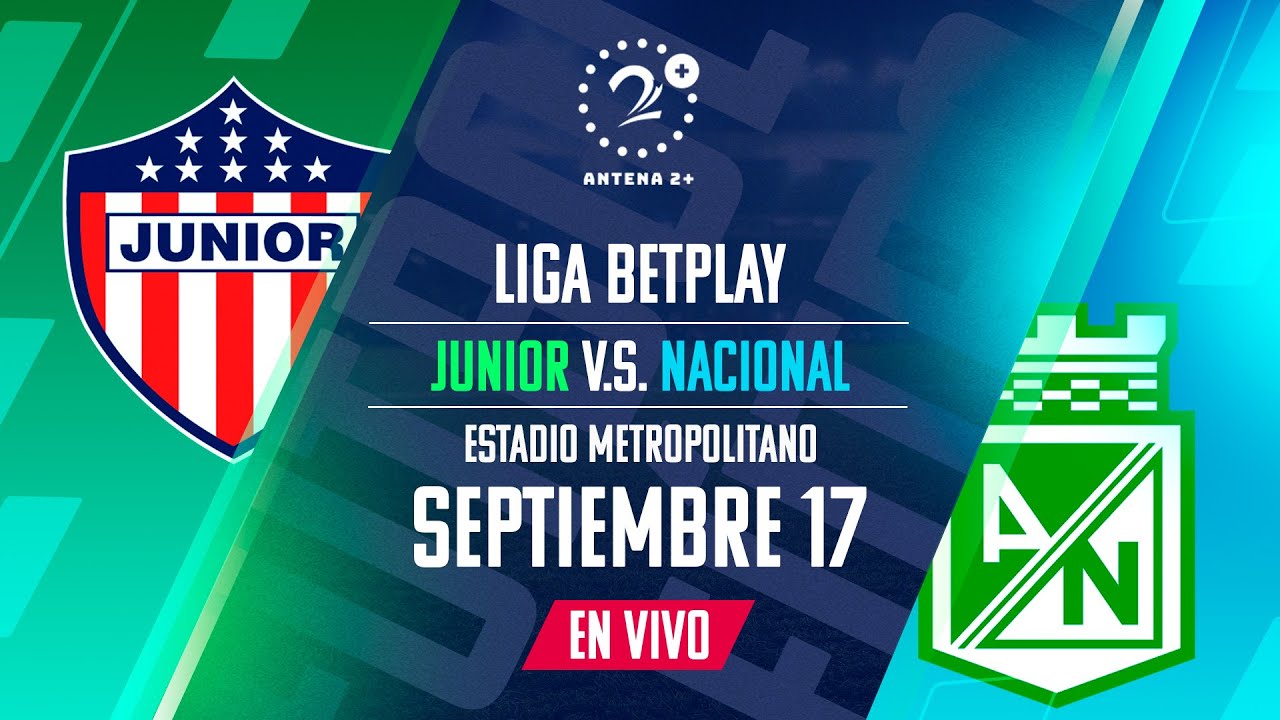 Junior vs Nacional EN VIVO Liga BetPlay Narrado por: Alberto Mercado ...