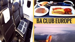 British Airways CLUB EUROPE (Business Class) London to Stockholm|A320