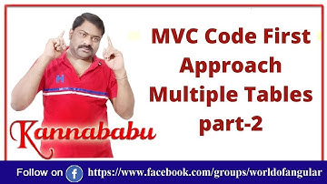 MVC -COde first Approach Multiple Tables-2