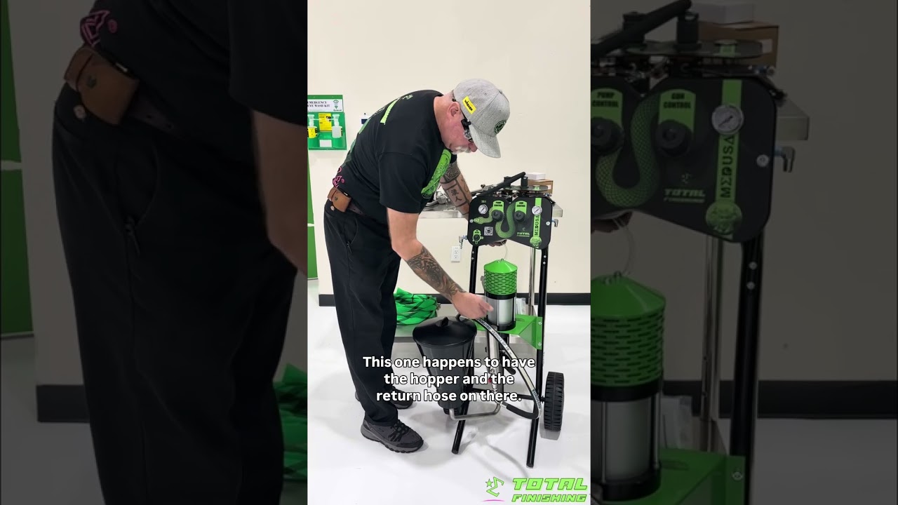 Unboxing Total Finishing Medusa 30:1 pump