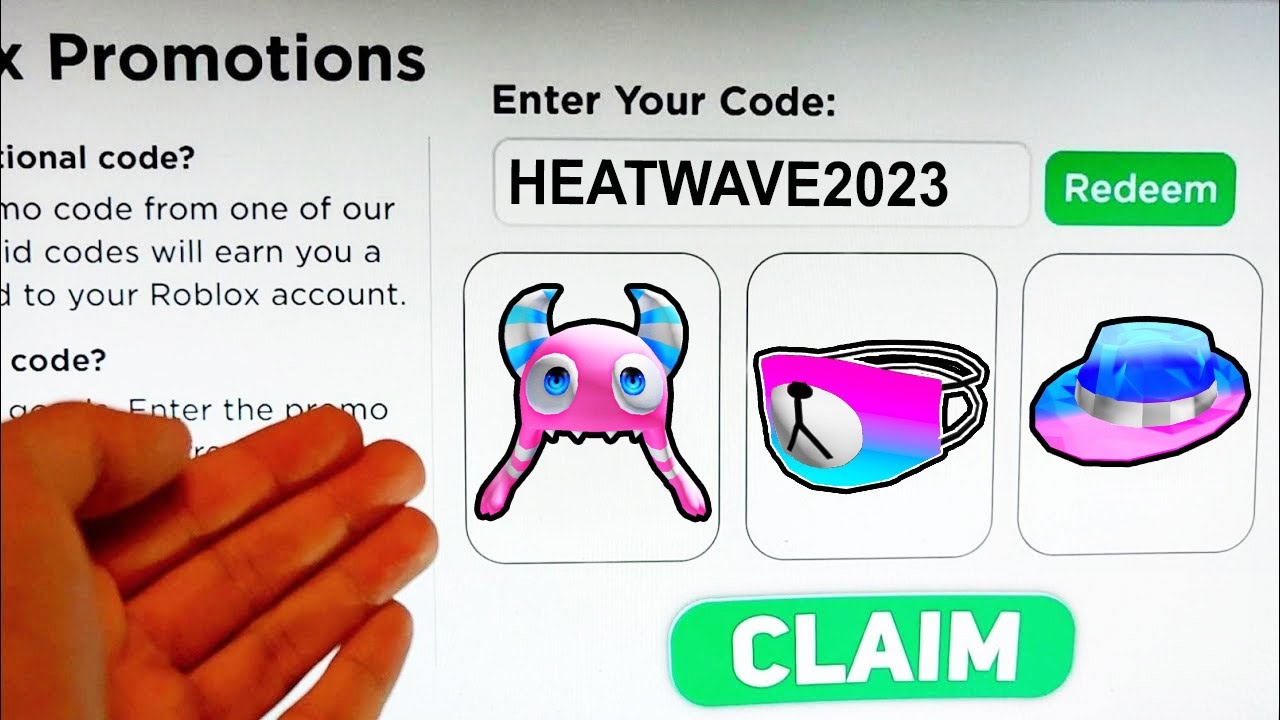 Roblox promo codes and free items list [June 2023] - Roblox Support - Medium