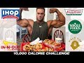 10,000 Calorie Challenge | Post Olympia EPIC Cheat Day