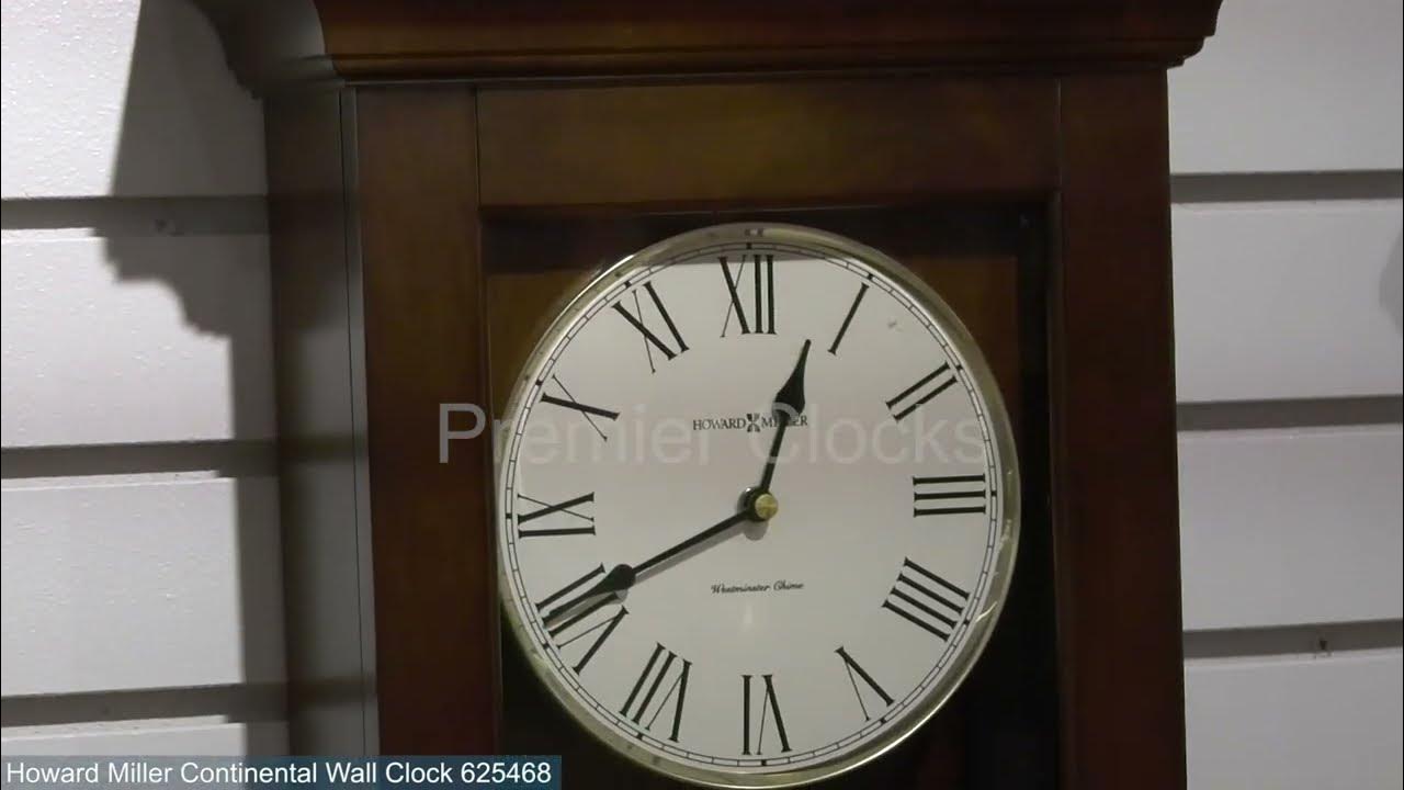 Howard Miller Continental Wall Clock 625468 at Premier Clocks YouTube