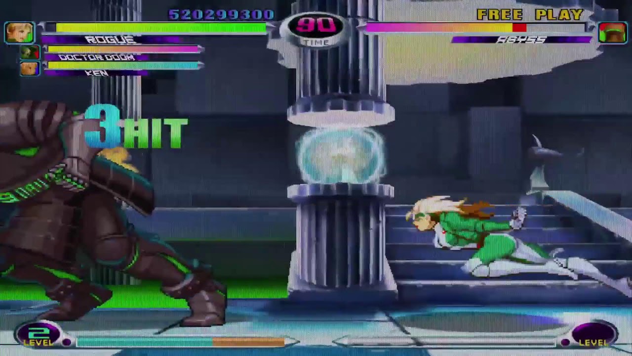 Marvel vs Capcom 2 Dr Doom Ken Rouge twitch.tv/statesnykgaming 
