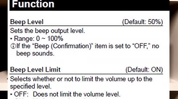 Icom IC7300 A to Z #32 Beep Settings and Functions