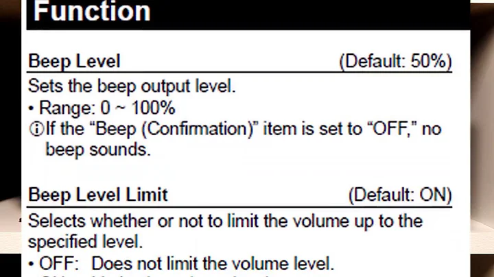 Icom IC7300 A to Z #32 Beep Settings and Functions