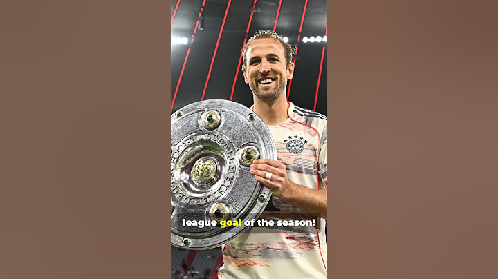 'Incredible feeling!'   Kane scores before lifting Bundesliga title