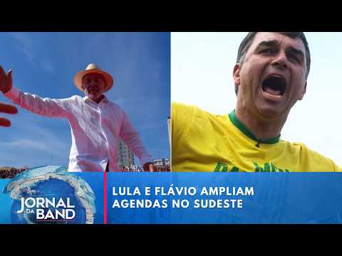 Lula e Flávio concentram campanha no Sudeste | Jornal da Band