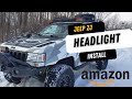 zj  jeep headlight upgrade spec-d from Amazon