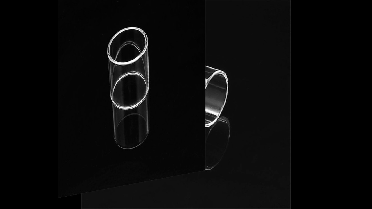 Replacemnt Glass Tube and Drip Tip for Aspire Cleito Tank