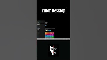 How to change the color of your desktop theme#shorts #fyp #tutordesktop