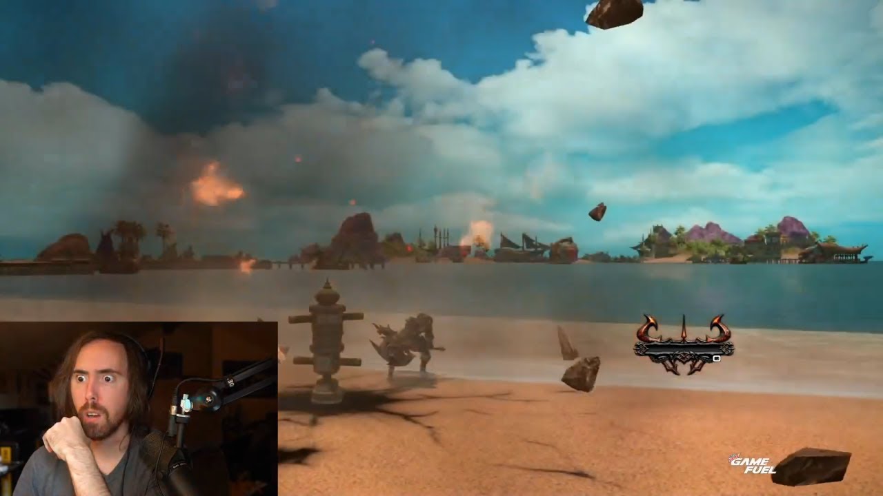 Asmongold reaction on new warrior Endwalker job actions.