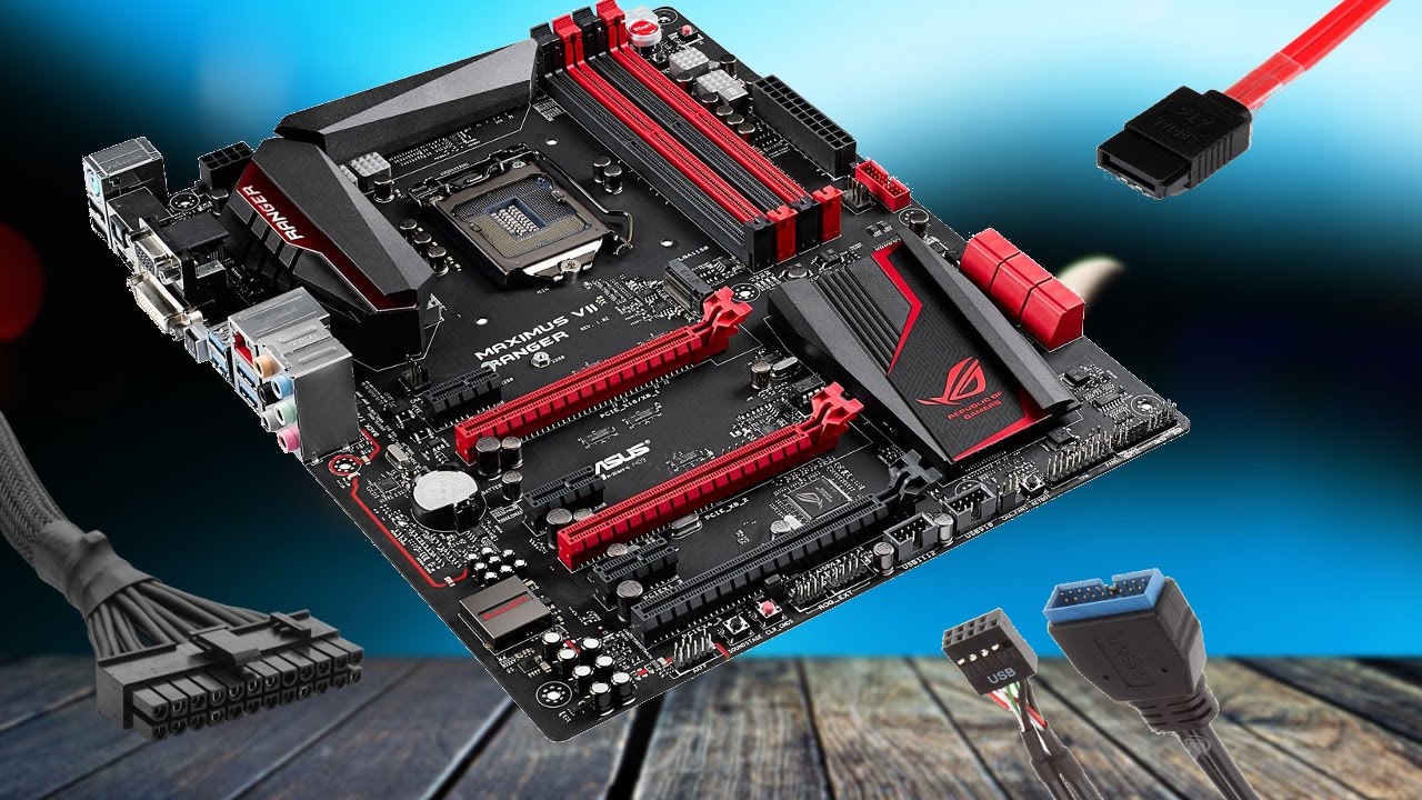 Kabel Ans Mainboard Anschliessen Pc Tutorial 2 Hd Youtube