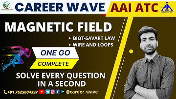MAGNETIC FIELD |  COMPLETE | CONCEPT AND MCQs | CRASH COURSE