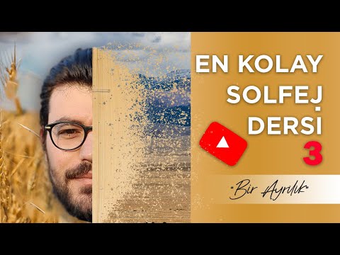 EN KOLAY NEŞET ERTAŞ SOLFEJ DERSİ 3 (Bir Ayrılık, Bir Yoksuzluk, Bir Ölüm)