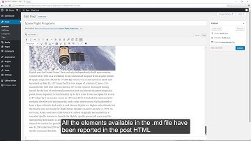Offline Writer - Create a post from an .md file
