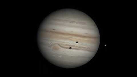 Jupiter + Double Transit of Callisto & Io