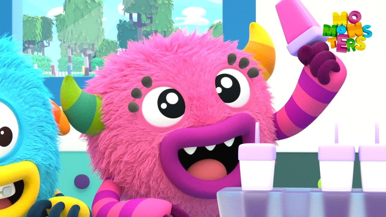Popsicles | Momonsters | 80' Compilation | Educational Animation