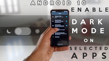 ENABLE DARK MODE TO SPECIFIC APPS ON ANDROID 10 | CUSTOM SELECT APPS FOR DARK MODE 😱😍🔥