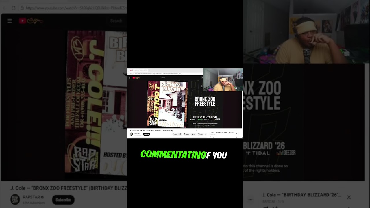 J. Cole DESTROYS Internet Drama Culture: "I Don't Write Comments, I Write Commas"