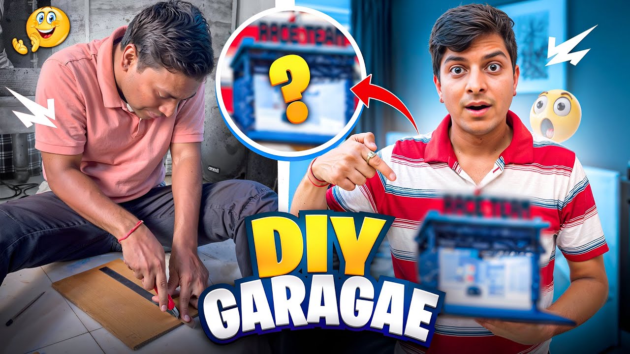 Hot Wheels Car Garage Build Step by Step