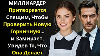 видео: МИЛЛИАРДЕР Притворяется Спящим, Чтобы Проверить Новую Горничную… и Замирает, Увидев То, Что Она Дела картинка: МИЛЛИАРДЕР Притворяется Спящим, Чтобы Проверить Новую Горничную… и Замирает, Увидев То, Что Она Дела