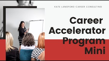 Transform Your Career With Our Career Accelerator Program...