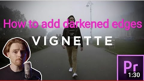 How to Add Darkened Edges Vignette in Adobe Premiere Pro. Enhance Your Videos: