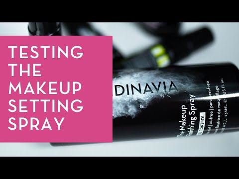 Skindinavia Finishing Spray - Setting Spray Test