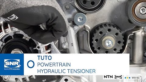 TUTORIAL: Operating principle of hydraulic tensioners - SNR