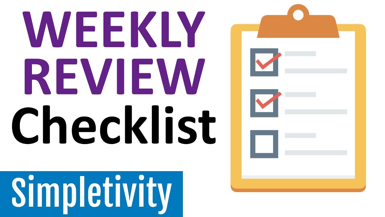 How to Do a Weekly Review That Works for You  Template