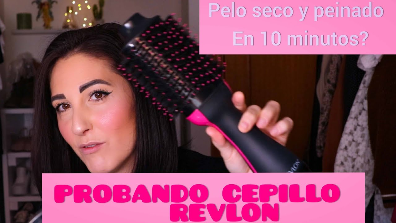 PROBANDO CEPILLO REVLON ONE STEP, pelo seco y peinado en menos de 10  minutos??? (maquillado diario) - YouTube