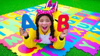 ABC Song Nursery Rhymes with Puzzle Toy for Kids