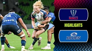 Super Rugby Pacific 2023 | Rebels v Blues | Rd 7 Highlights