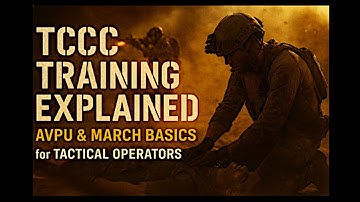 TCCC Training Explained: AVPU & MARCH Basics for Tactical Operators