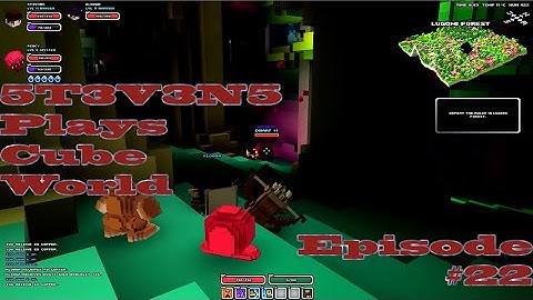 5T3V3N5 and Klo0ga play Cube World - Episode 22 - Kill That Lady Brunsa.