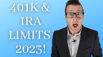 Massive Change to 401k & IRA Contribution Limits 2023 || HUGE INCREASE!