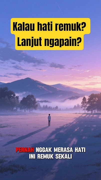 Pernah merasa hati remuk dan doa seolah tak sampai?