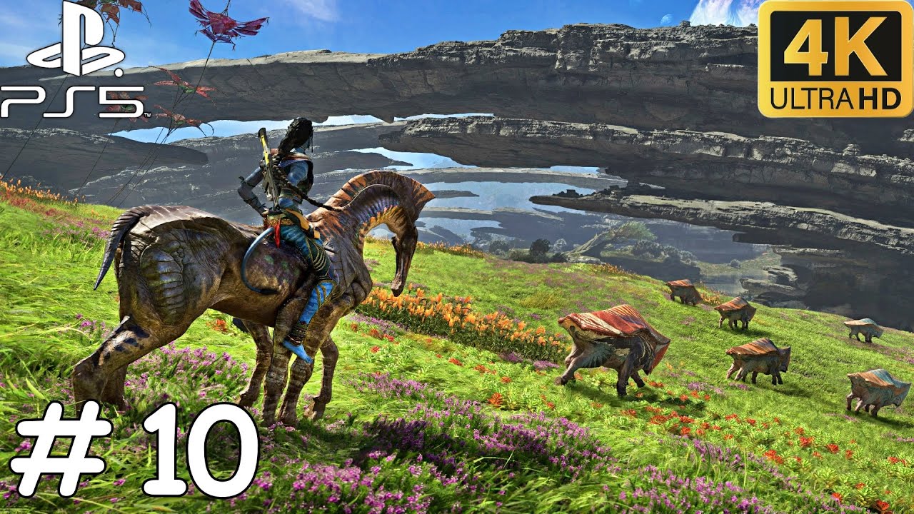 AVATAR FRONTIERS OF PANDORA Gameplay Walkthrough Part 10 [4K 60FPS PS5 ...