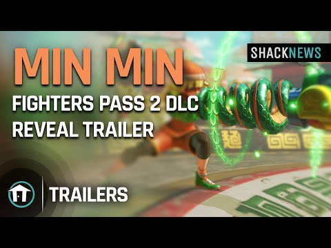 Min Min Super Smash Bros. Ultimate Fighters Pass 2 DLC Reveal Trailer