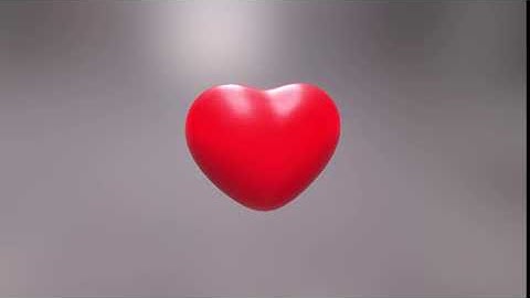Animated Heart Low-poly 3D model