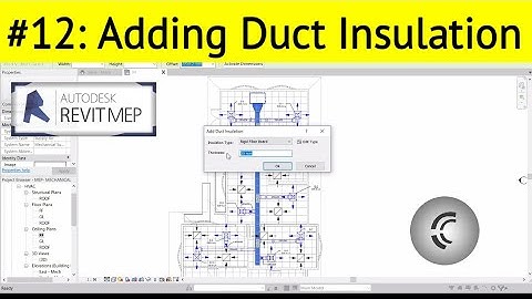 Revit MEP Lesson 12: Adding Duct Insulation