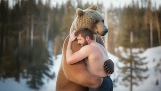 Мужчина спас медвежонка, а спустя год они встретились и то что сделал медведь просто невероятно!