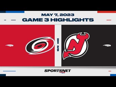 NHL Game 3 Highlights | Hurricanes vs. Devils - May 7, 2023