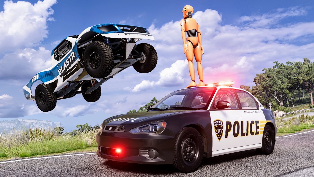 Epic High Speed Car Jumps #357 – BeamNG Drive | CrashBoomPunk