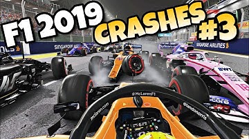 F1 2019 CRASHES #3