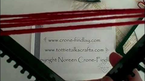 How to weave a triangle on the bias by Noreen Crone-Findlay