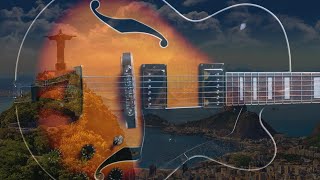 Video thumbnail of "Jobim Style Blues | Bossa Nova Guitar Backing Track (G)"